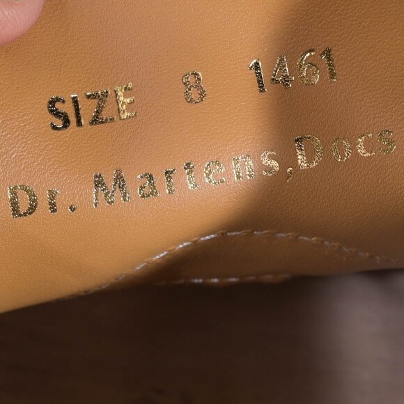 Dr Martens 1461 Vintage Made in England Oxford Shoes in Blue - UK 8 / US 10 wm - Picture 6 of 8